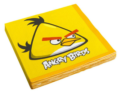 Serwetki papierowe, kolekcja Angry Birds16szt./op.