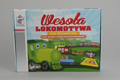 WESOŁA LOKOMOTYWA- gra edukacyjna.