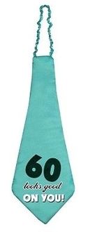 Krawat - 60-te urodziny