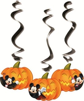 Halloweenowe dynie z Myszką Mickey- 3szt./op.