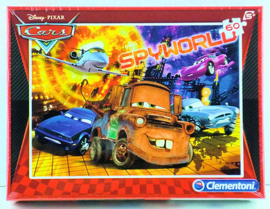 Puzzle 60 elementów Cars