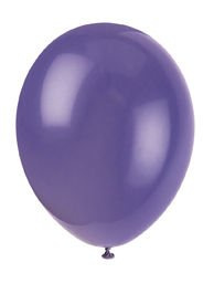 Balony lateksowe, fioletowe 10szt./op.