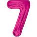 Balon foliowy cyfra  "7" (86cm)