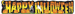 Baner Happy Halloween