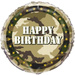 Balon foliowy Military-Happy Barthday.