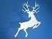 Zawieszka papierowa "Rudolf"-10szt./op.