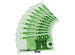 Serwetki-100 euro-10szt./op.
