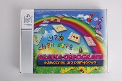  KRAINA ORTOGRAFII- edukacyjna gra pamięciowa.