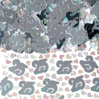 Konfetti 25 rocznica.