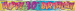 Baner urodzinowy na 30-tkę
