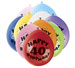 Balony urodzinowe 40 lat, mix kolorów 10szt./op.