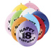 Balony urodzinowe 18 lat, mix kolorów 10szt./op.