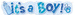 Baner "It's a Boy"