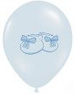 Balony niebieskie z bucikami-6szt./op.