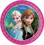 Talerze papierowe, Frozen 8szt./op.
