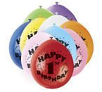 Balony na roczek. mix kolorów 10szt./op.
