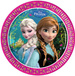Talerze papierowe, Frozen 8szt./op.