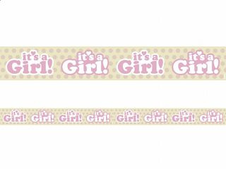 Taśma-"It's a Girl"