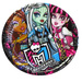 Talerze papierowe Monster High 8szt./op.
