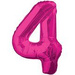 Balon foliowy cyfra "4" (86cm)