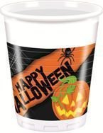 Kubki na Halloween, plastikowe  8szt./op.