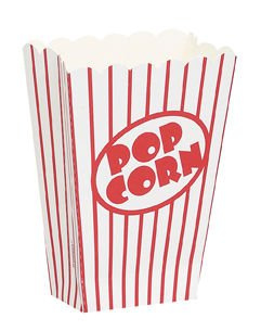 Pudełka do pop cornu- 8szt./op.