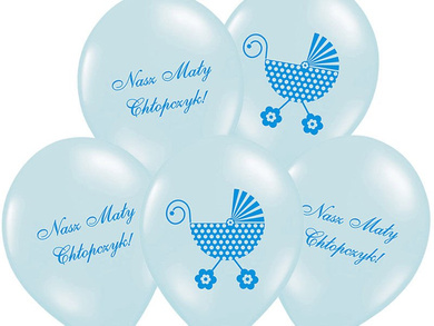 Balony dla chłopczyka 6szt./op.