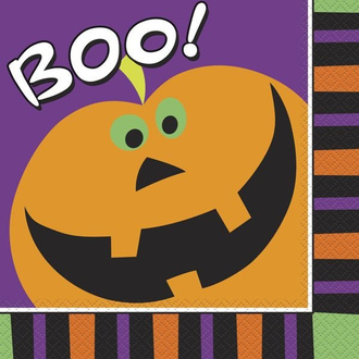 Serwetki z dynią, Halloween 20szt./op.