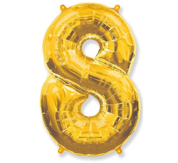 Balon foliowy cyfra "8" (54cm).