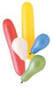 Mini balony lateksowe, mix wzorów i kolorów 50szt./op.