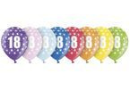 Balony na osiemnastkę 6szt./op.