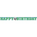 Baner Happy Birthday z piłką nożną