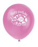 Balony na roczek, mix kolorów 8szt./op.