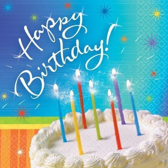 Serwetki papierowe, Happy Birthday 16szt./op