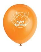 Balony z Dinusiem, mix kolorów 8szt./op.
