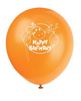 Balony z Dinusiem, mix kolorów 8szt./op.