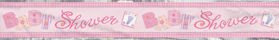 Baner Baby Shower - Różowy 360 cm