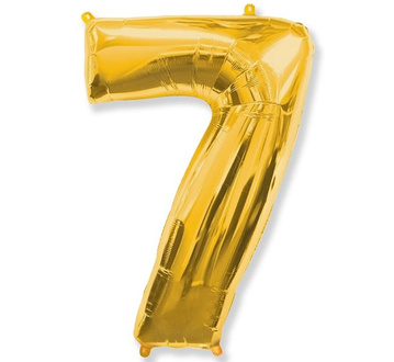 Balon foliowy cyfra "7" (54cm).