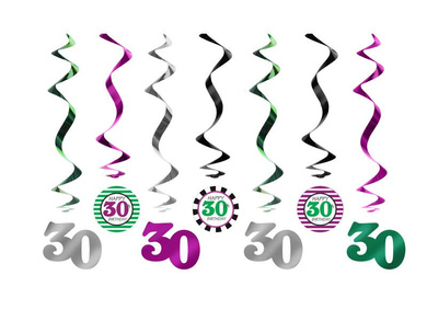 Spirale 30 lat 7szt./op.