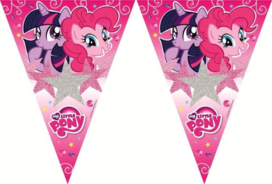 Baner z kucykami