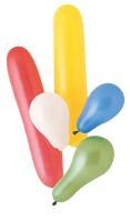 Mini balony lateksowe, mix wzorów i kolorów 50szt./op.